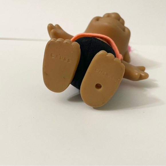 Vintage Russ Troll I Love Biking Pink Hair Doll - Picture 12 of 16